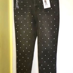 Sole Society raw hem denim jeans